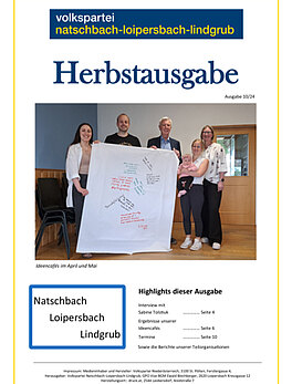 Titelseite Herbstausgabe 2024